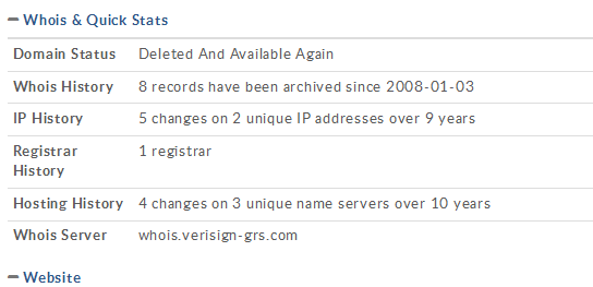  Domain Status Deleted And Available Again 