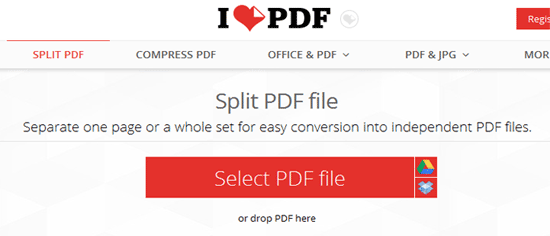 Beginilah Cara Memisahkan File PDF Online Dengan Ilovepdf