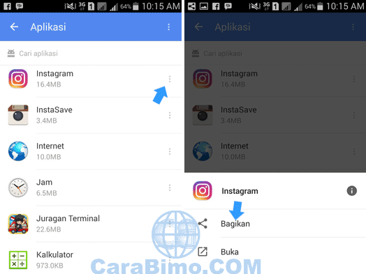 Kumpulan Cara Kirim File APK (Aplikasi) Ke Sesama HP Android