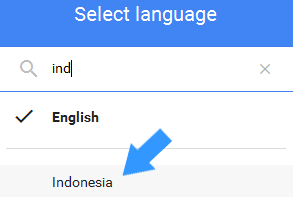 Cara Mengubah Bahasa Tampilan Google atau Gmail ke Indonesia