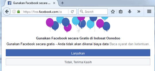 Bagaimana Cara Membuka Facebook Gratis Pakai Indosat Ooredoo