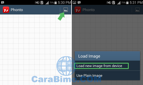 Langkah Cara Menambah Tulisan Pada Foto di Android Dengan Phonto