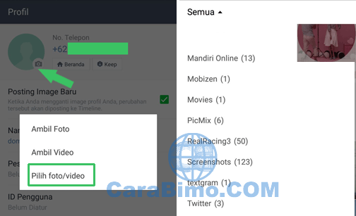 Cara Buat  Foto  Profil  Line Pakai Gambar  Bergerak Video