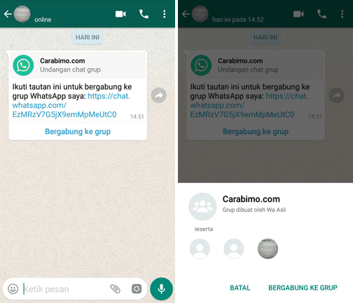 Cara Menambah Atau Undang Teman Masuk Grup Whatsapp