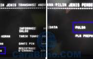 Cara Isi Pulsa Lewat ATM BTN (Telkomsel, Indosat, XL, SmartFren)