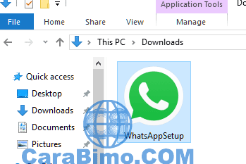 Bagaimana Cara Install WhatsApp di Windows 10