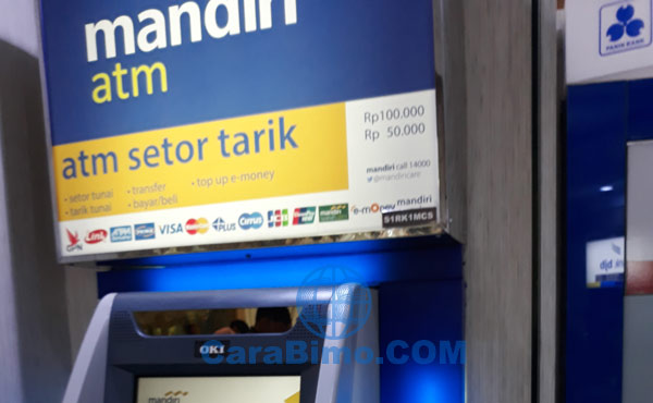 Cara Setor Tunai di ATM Bank Mandiri dan Berapa Minimalnya?