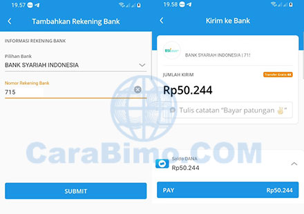 CARA TRANSFER DANA KE BSI (BANK SYARIAH INDONESIA)