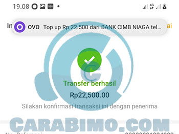 Top Up OVO Pakai Neo Bank