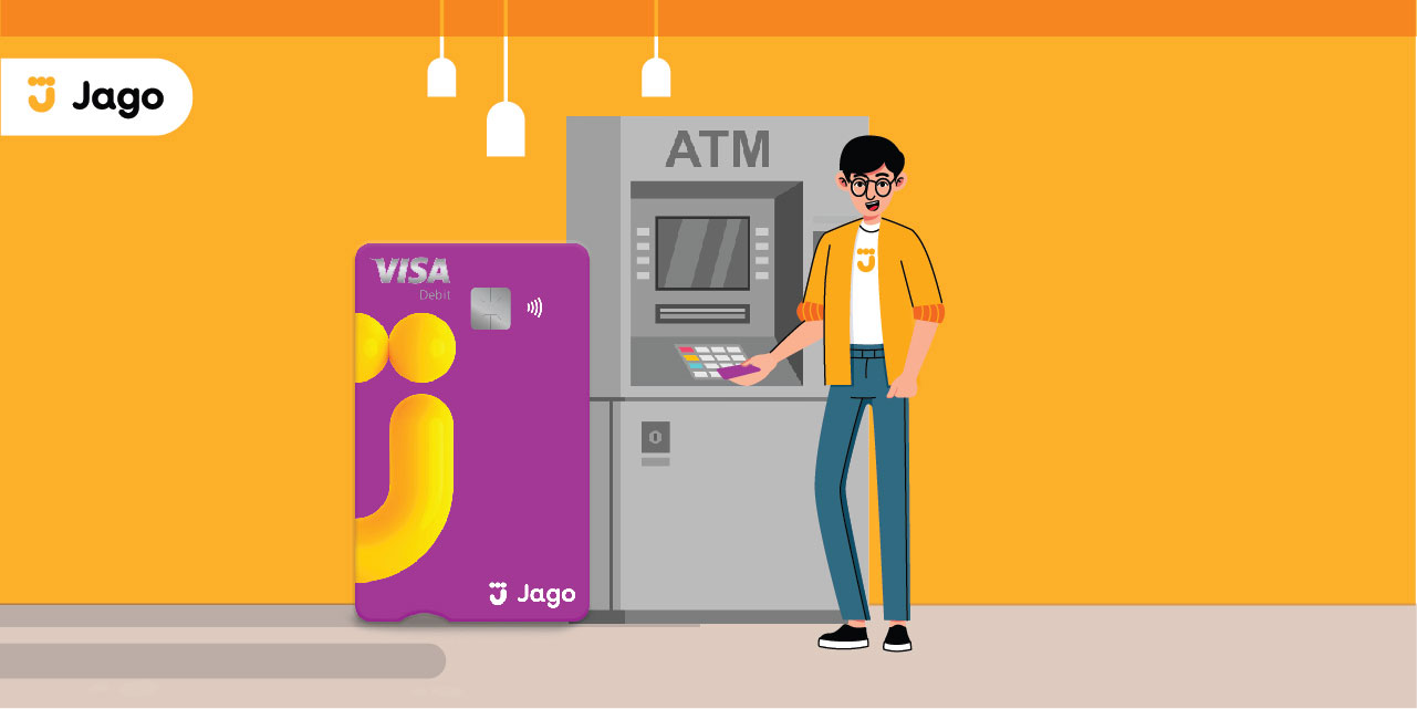 Cara Tarik Tunai Bank Jago dengan Kartu ATM