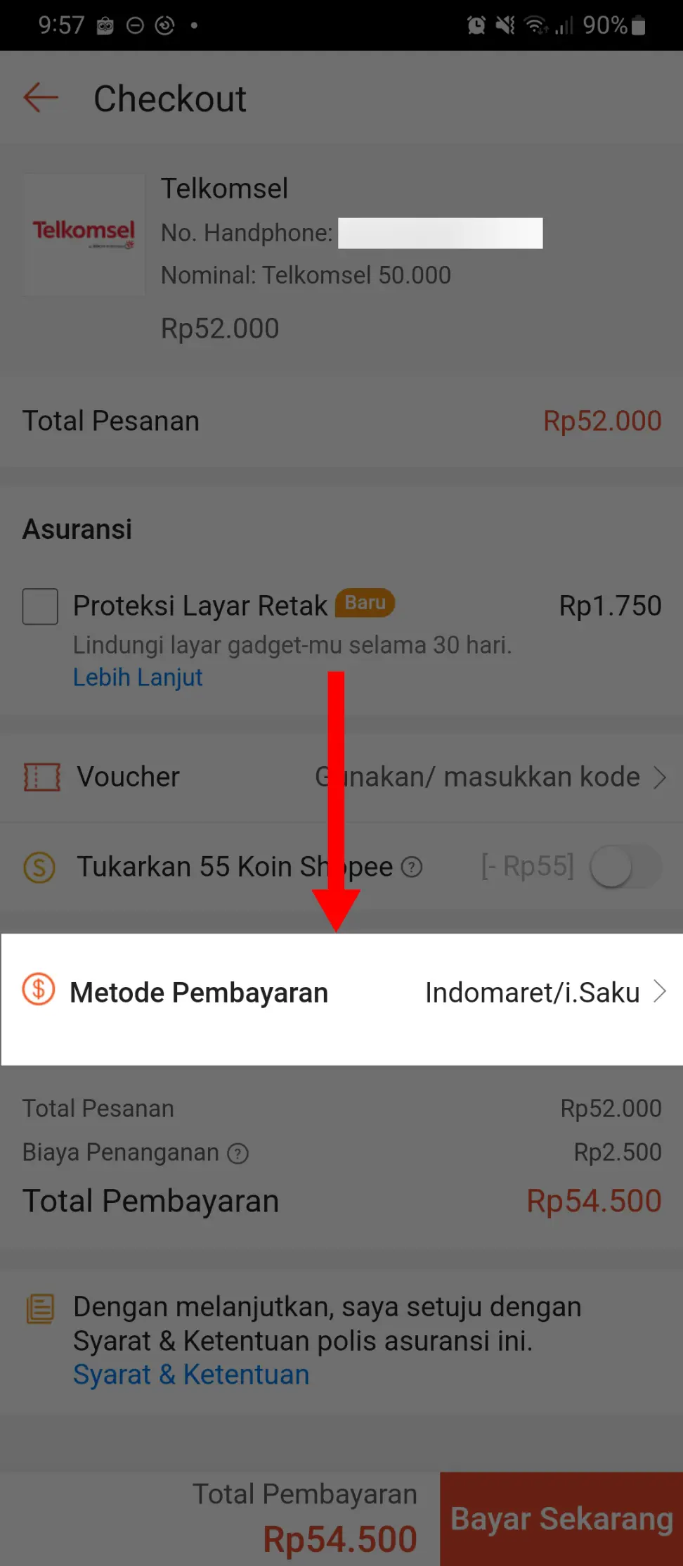 Cara Beli Pulsa di Shopee