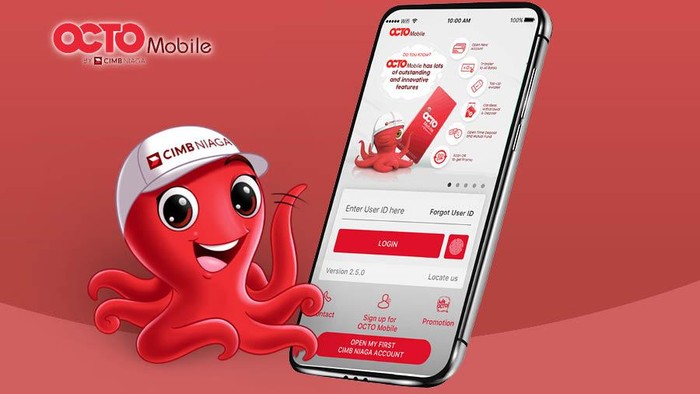 Cara Transfer CIMB Niaga ke BCA via OCTOMOBILE